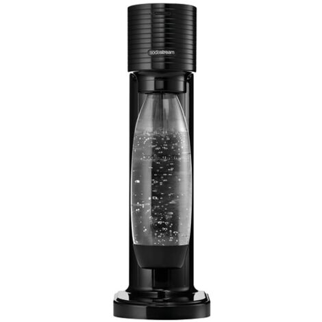 Machine à soda réutilisable 1L – Noir – Technologie brevetée pour eau gazeuse – Compatible avec cylindres Quick Connect – Sodastream - NOIR 1 L