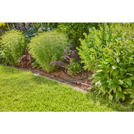 GARDENA Kit d'arrosage goutte-à-goutte pour rangées de plantes (15 m) (13010-20)