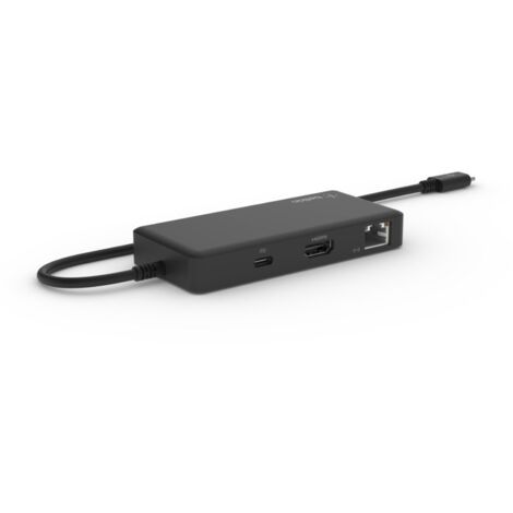 Hub USB Belkin HUB USB C 5 en 1 Travel Dock, simple affichage HDMI 4K (1/5)