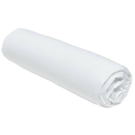 Today TODAY Essential Drap Housse Blanc 140 x 190 cm (1/3)