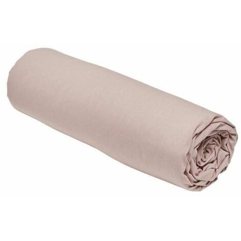 Today TODAY Essential Drap Housse Rose des Sables 140x200 cm (1/3)