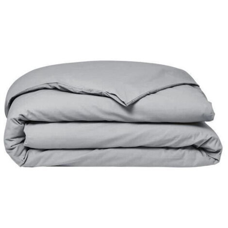 Today Housse de couette ESSENTIAL couleur acier 240x260 cm (1/3)