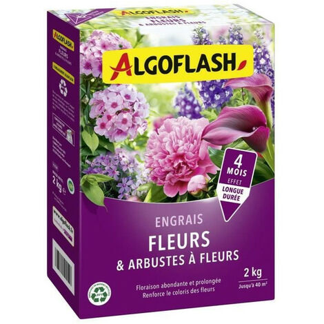 Engrais Fleurs et Arbustes a Fleurs - ALGOFLASH NATURASOL - 2 kg (1/2)