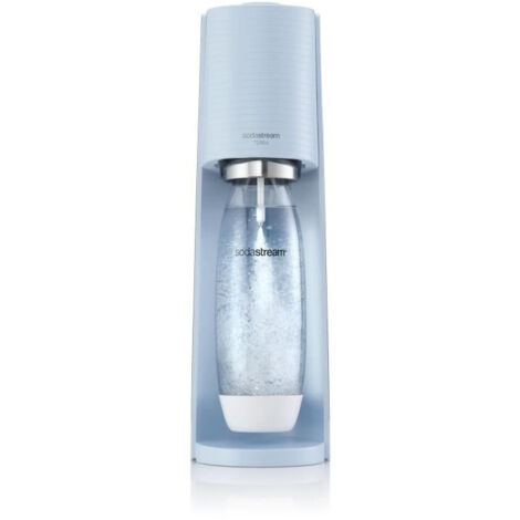 Machine à soda TERRA bleue – Préparation eau gazeuse et sodas – Bouteille 1 L compatible lave-vaisselle – Cylindre 60 L Quick Connect – Sodastream - 1012811333