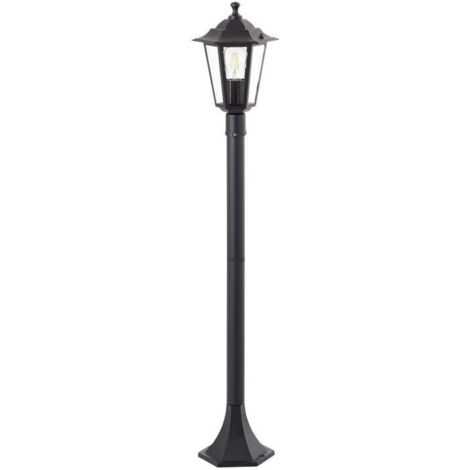 CARLEEN Lampadaire extérieur, noir, E27 max 60W, ampoule non incluse