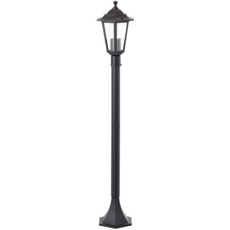 CARLEEN Lampadaire extérieur, noir, E27 max 60W, ampoule non incluse