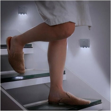 SHOP STORY LUMTOO Pack de 2 Veilleuses LED Murales avec Détecteur de Mouvement