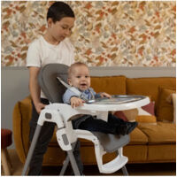 Chaise haute BIANCA – Dès 6 mois – Inclinable et réglable en hauteur – Pliage facile et rapide - Nania