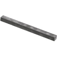 Tige carrée lisse 7mm de longueur 1000mm en acier brut DUVAL 34 1001 4700