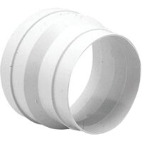 Unelvent – Réducteur VMC circulaire en plastique RED 125 100 – Raccord pour conduit de grande dimension – 860408