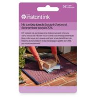 Carte prépayée Instant Ink HP - Abonnement livraison cartouches originales HP