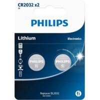 Piles Philips CR2025 x2
