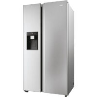 Haier – Réfrigérateur américain 2 portes 601L – Volume réfrigérateur 391L et congélateur 210L – Froid ventilé – Classe énergétique D – Niveau sonore 36dB