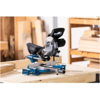 Scie à Onglet Pendulaire Scheppach HM210L 1500W - Lame 210mm, Laser, Inclinaison 45°, Coupe Précise