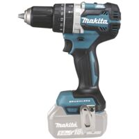 Makita – Perceuse visseuse à percussion 18V DHP484Z – Moteur Brushless – Couple 54Nm – Technologie XPT pour environnements difficiles