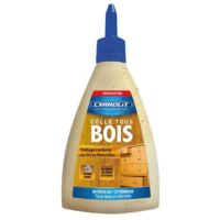 Colle à bois haute résistance 290 g – Pour bois dur et matériaux dérivés – Prise rapide et résistante à l'humidité – Application simple – Ac Marca