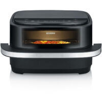 Friteuse à air SEVERIN FR2464 - Capacité 4 L - 10 programmes dont fonction pizza - 2100 W