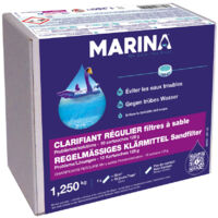 Cartouche floculante pour centrale de filtration – Élimination des impuretés – Compatible avec systèmes de traitement d'eau – 1 unité – Marina