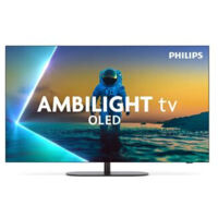 TV OLED Ambilight Philips 55OLED810 139 cm 4K UHD 2025 Gris métal