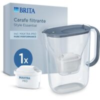 Filtre à eau « Style essential » transparent / bleu pierre