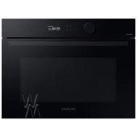 Samsung – Micro-ondes encastrable 50L 900W – Connecté WiFi – 20 programmes auto – Décongélation rapide – Porte abattante – Finition verre noir