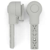 Cybex Set d'adaptateurs pour chaise haute Lemo - Light Grey