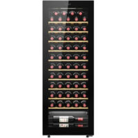 Candy – Cave à vin de service 58 bouteilles – Connectée Wi-Fi – Froid statique – 37 dB – Dimensions 47,5 x 45 x 128 cm