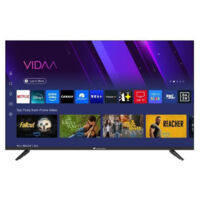 Continental Edison – TV QLED 43'' UHD 4K 3840x2160 – SMART VIDAA – 3 ports HDMI – 2 ports USB – Wi-Fi et Bluetooth