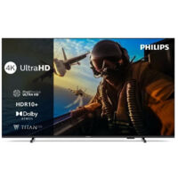 Philips – TV LED 55 pouces 4K UHD HDR10+ – Smart TV avec 3 ports HDMI – Streaming fluide et connectivité avancée