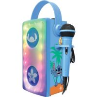 Puissante enceinte Bluetooth lumineuse Stitch avec micro