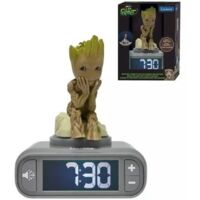 Lexibook Réveil avec veilleuse Groot marron rouge 3D