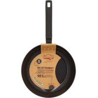 Poele - MENASTYL - 6020637 - En aluminium forgé - 26 cm - Noir - Tous feux dont induction