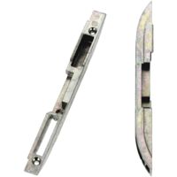 Gâche pour crémone TRIMATIC à toupiller gauche – Système FERCOMATIC – Finition ferGUard – Dimensions 189 x 15 x 15,5 mm