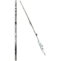 Ferco – Crémone oscillo-battant F7,5 DF/DV ajustable haut et bas 1780mm – Verrouillage innovant à galet – Finition ferGUard anticorrosion
