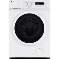 Continental Edison – Lave-linge hublot 9 kg 1400 trs/min – Moteur induction silencieux – Classe A – 15 programmes – Design compact blanc
