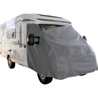 Bâche protectrice pour camping-car Ducato type 250/290 – Matériau non tissé SFS-3 triple épaisseur 160 g/m² – Tendeurs en caoutchouc inclus – Hindermann