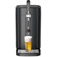 Continental Edison – Tireuse à bière 5L CEMB5B4 – Système de refroidissement thermoélectrique – Bac d'égouttage amovible – Compatible fûts 5L