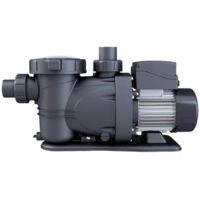 GRE - Pompe centrifuge auto-amorçante PP202 - 2 CV - Pré-filtre incorporé avec couvercle transparent