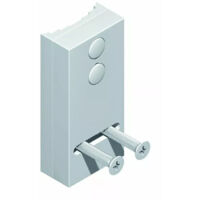 Paire de béquilles Cortina 195F HOPPE Argent - 509089