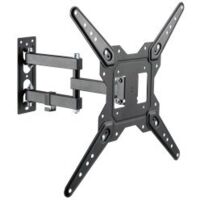 Support mural réglable equip for screen of 23"-55" double arm tilt/swivel max.30kg