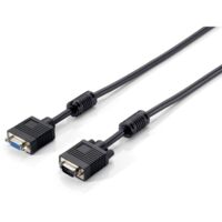 Equip VGA Kabel Verl. HD15 StBu 1.80m 1920x108060Hz sw Polybeutel