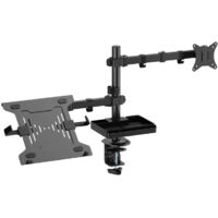 Support articulé Advance XtendMounts Flex Noir pour écran plat ou incurvé de 17 à 32