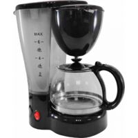 Cafetière 12V 5/6 tasses – Puissance 170W – Interrupteur lumineux – Filtre pivotant lavable – Cordon allume-cigare inclus – Htc Equipement