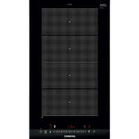 Siemens – Plaque induction 30cm 2 foyers – Puissance 3700W avec booster – Encastrable vitrocéramique – Affichage consommation d'énergie