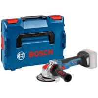 Bosch Professional – Meuleuse sans fil 18V – Moteur sans balais – Vitesse 4 500-9 000 tr/min – Disque 125 mm pour métal et béton – Système X-LOCK - 18V-10