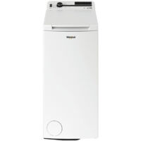 Whirlpool – Lave-linge top 6kg – Classe énergétique B – Essorage 1200 tr/min – Niveau sonore 72 dB – Départ différé – Moteur Zen Induction