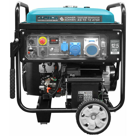 Könner & Söhnen – Groupe électrogène à essence 22 ch – Démarrage manuel/électrique – Réservoir 55L – Alternateur 100% cuivre – Panneau de commande ergonomique (1/5)