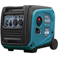 Könner & Söhnen – Groupe électrogène inverter 4000W silencieux – Démarrage électrique – Moteur 4 temps essence 223 cm³ – Autonomie 7,8h à 50% de charge
