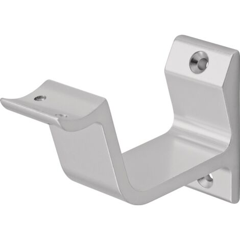 HERMETA 3552-01E Handlaufträger 3552 Aluminium silberfarbig eloxiert gewölbte A