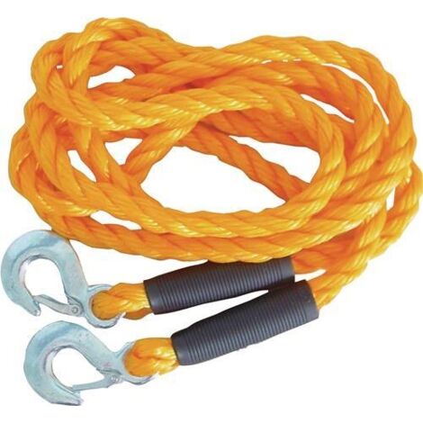 Auto-Abschleppseil 2500kg Monofilement Haken/Haken L.400cm D.18mm - 10293